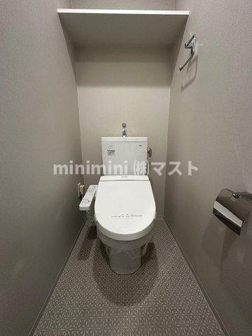 レジュールアッシュ　ウエストレジスのトイレ