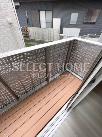 【バルコニー】 | Ｄ－ｒｏｏｍ光ヶ丘 | 陽当たり良好なバルコニーです