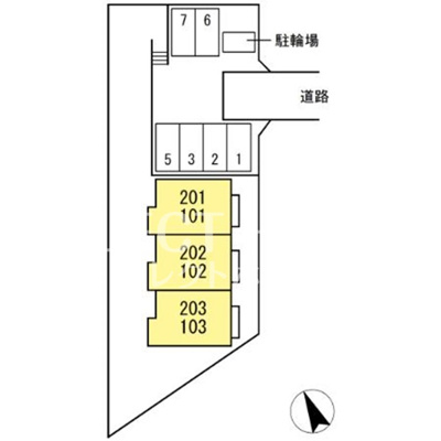 【区画図】 | Ｄ－ｒｏｏｍ光ヶ丘