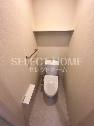 【トイレ】 | Ｄ－ｒｏｏｍ光ヶ丘 | 落ち着いた色調のトイレです
