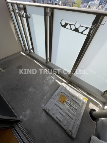 ジ　アドレス梅田のバルコニー