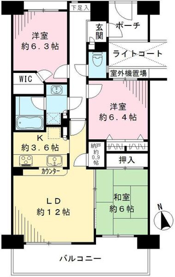 【間取り】 | ヴェールガーデン富士見台