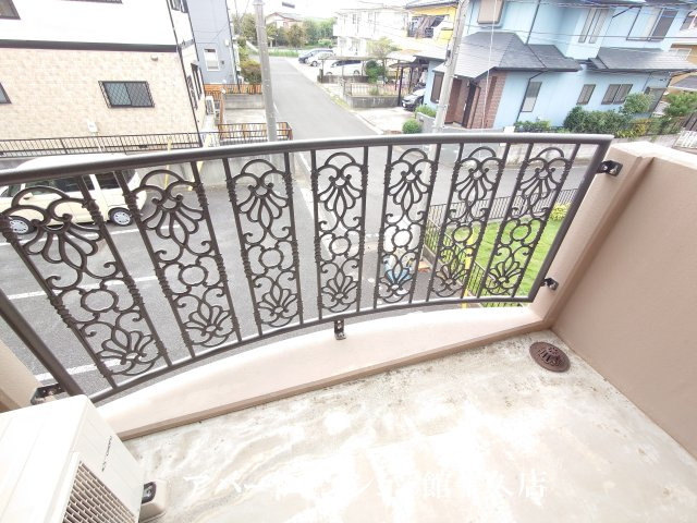 ヒーロー1番館のバルコニー