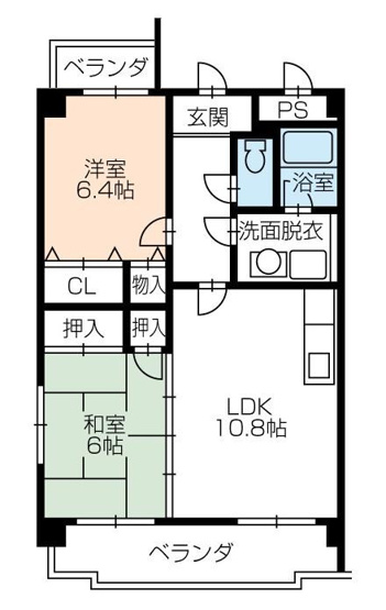 【間取り】 | サンヴィレッテ