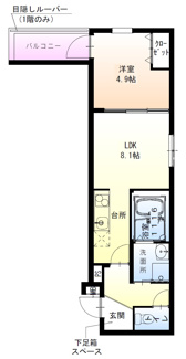 【間取り】 | フジパレス高石Ⅲ番館