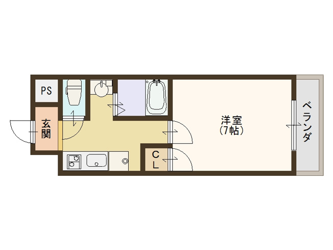 【間取り】 | ジュネス住之江