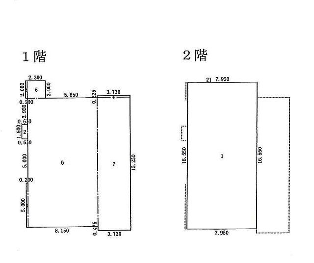 江井島売ビルの間取り