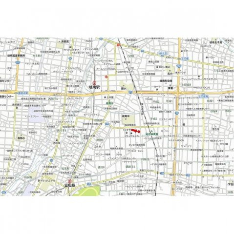 羽島郡岐南町徳田３丁目のアパートの外観