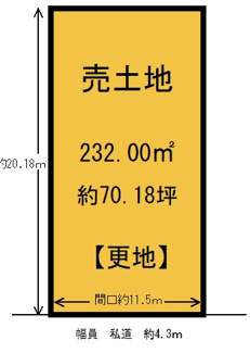 【土地図】 | 大津市北小松1748-167　売土地