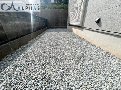 【庭】 | 明石市大久保町高丘七丁目　新築戸建 | 広々とした庭があります♪