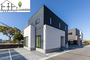 tochito　倉敷市堀南の外観パース
