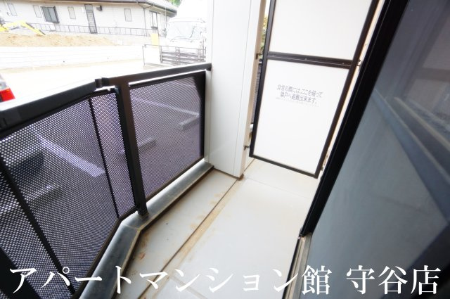 八坂東のバルコニー