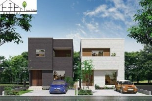 新築一戸建て　倉敷市中庄第2の外観パース