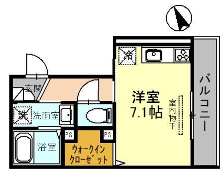 ウィステリア新宿の間取り