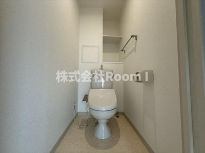 【トイレ】 | アルデールヒル内久宝寺  | 落ち着いた色調のトイレです