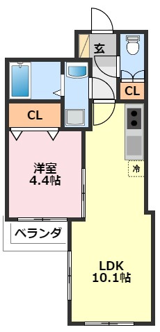 アルカンシエル柏の間取り