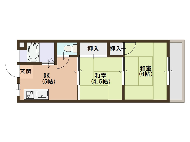 【間取り】 | ニューハイムゆたか