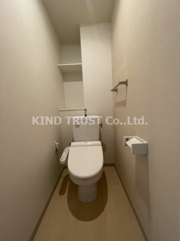 エスヴェール北梅田のトイレ|コンパクトで使いやすいトイレです