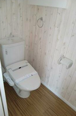 ボヌール大川のトイレ|ゆったりとした空間のトイレです