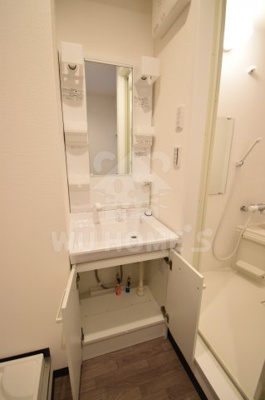 【洗面所】 | みおつくし十三 | 脱衣スペースもあります