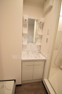 【洗面所】 | みおつくし十三 | 広い洗面スペース