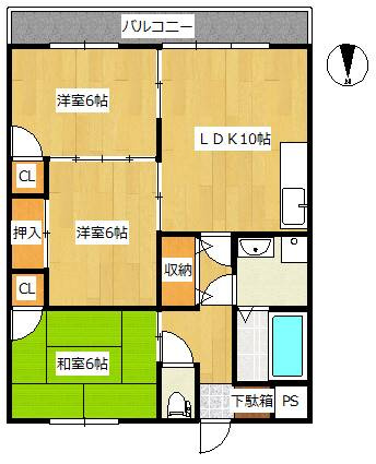 【間取り】 | ロイヤルはすわ