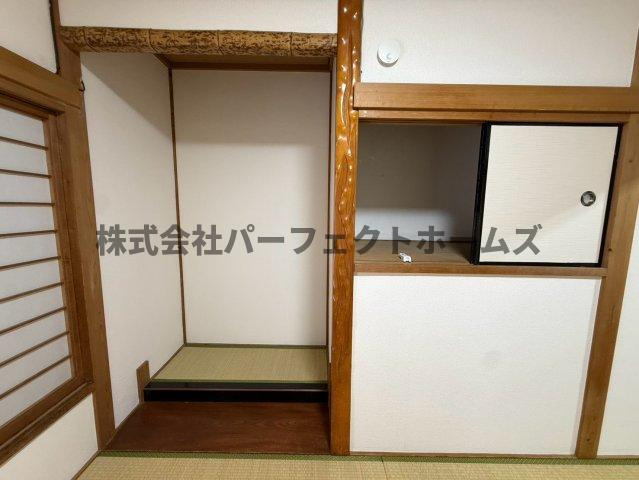 枚方市高野道１丁目の一戸建ての収納|便利な収納スペースです
