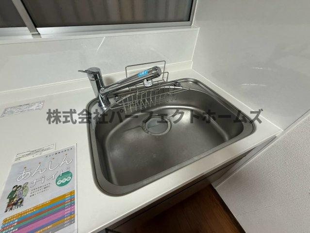 枚方市高野道１丁目の一戸建てのキッチン|キッチンでお料理をお楽しみください