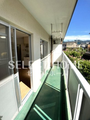 【バルコニー】 | コーポ清水 | バルコニー付きです