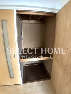 【収納】 | コーポ清水 | 大きなスペースがあり、収納には困りません