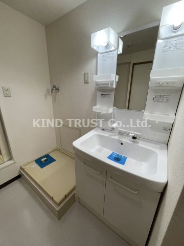 モンテ・エスパーニャの洗面所|脱衣スペースもあります