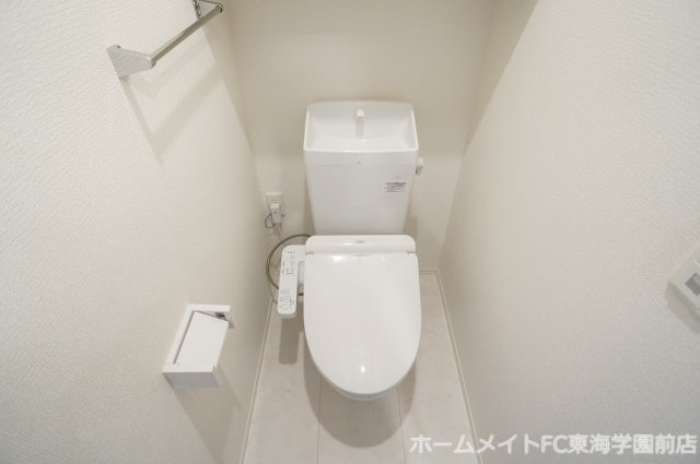 熊本市中央区渡鹿６丁目のアパートのトイレ