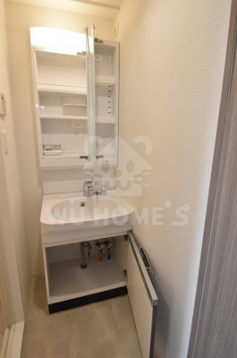 【その他】 | グランカリテ北梅田　仲介手数料無料 | 忙しい朝には欠かせない洗面所です