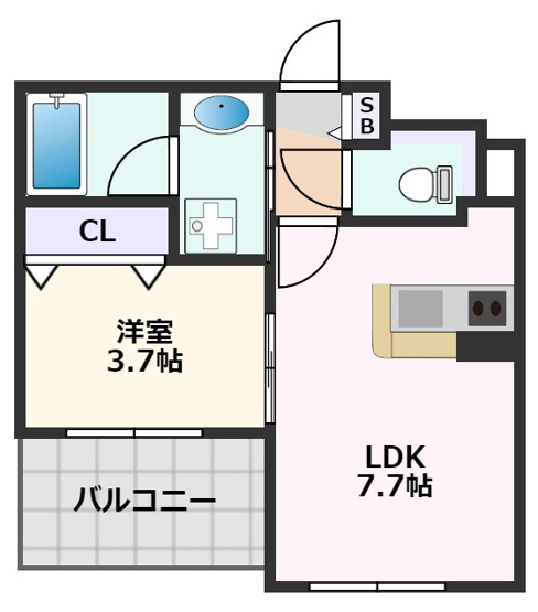【間取り】 | ラ・ボンボニエール