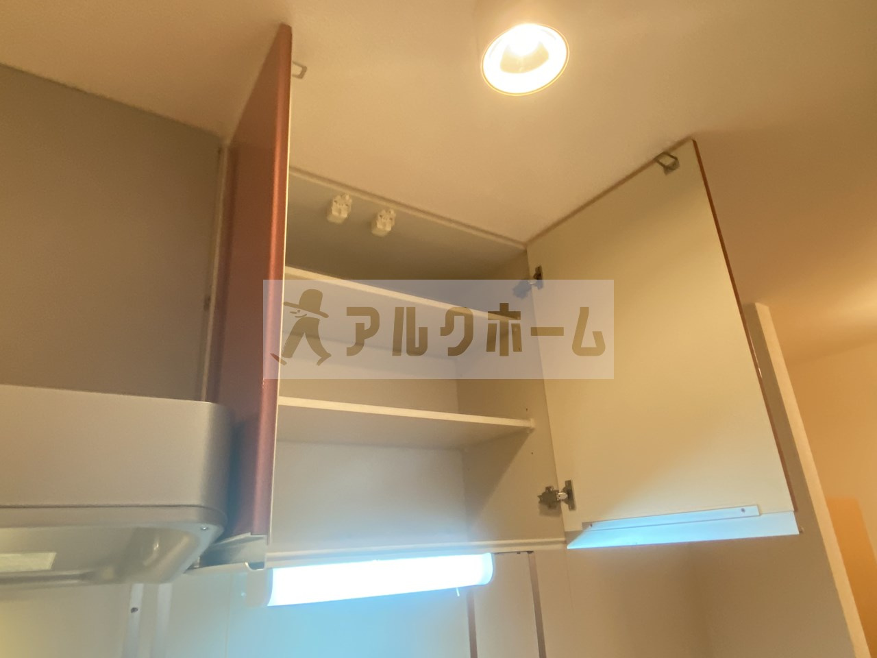 ルピナスD棟のキッチン