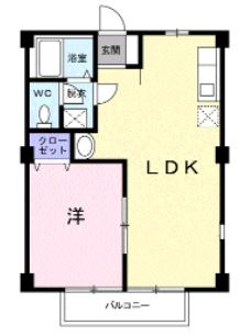グリーンリッチヒルズＤの間取り