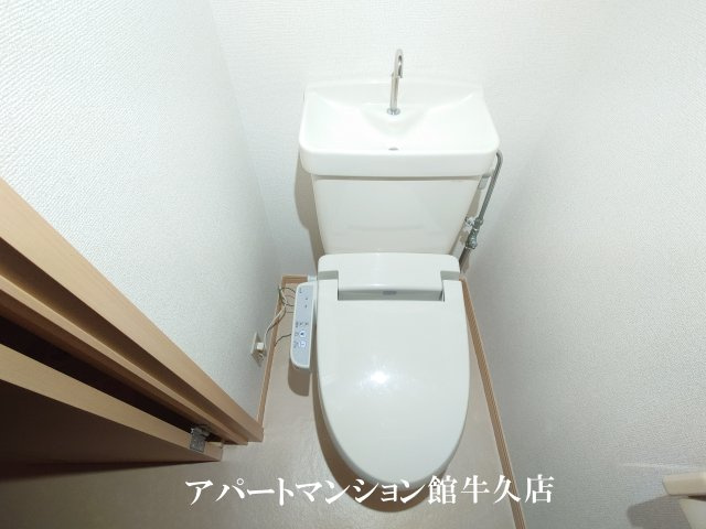 グリーンリッチヒルズＤのトイレ