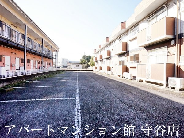 カーサ水海道の駐車場