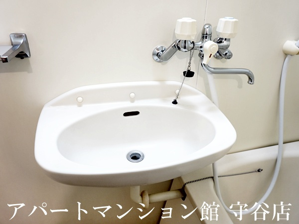 カーサ水海道の洗面所