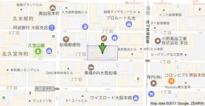 【地図】 | ＳＥＲＥＮＩＴＥ堺筋本町ＳＵＤ