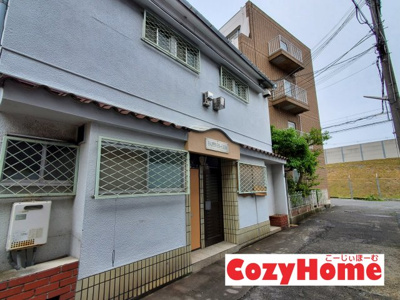 【外観】 | ハピネスハイム | 閑静な住宅街にあります。