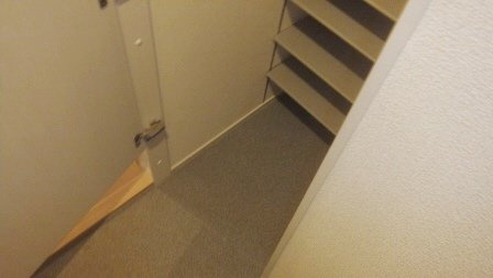 プレジャーの玄関|下駄箱付きです