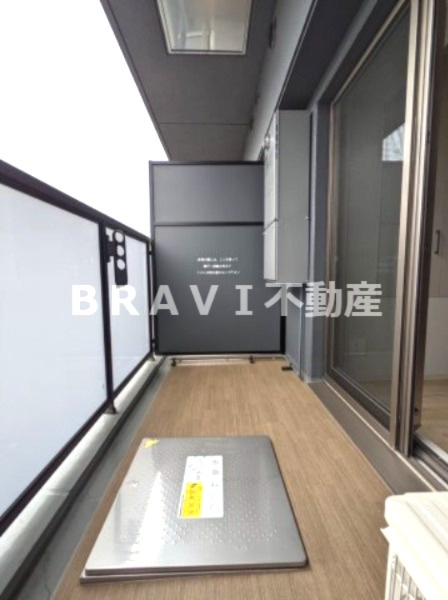 アーバネックス大阪城北 BRAVI不動産のバルコニー|【アーバネックス大阪城北】きれいなバルコニー