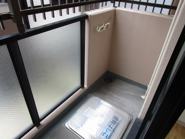 今川マンションのバルコニー