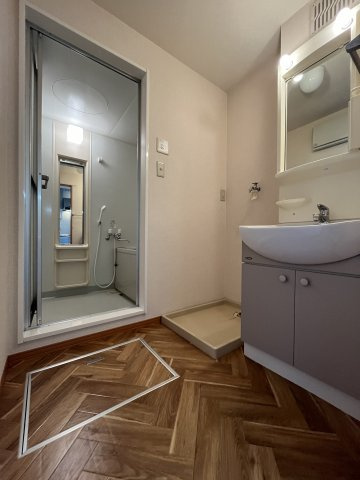 カルミアエステートの洗面所