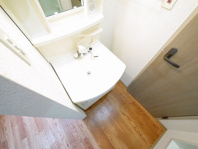 セジュール筒井の洗面所|コンパクトで使いやすい洗面所