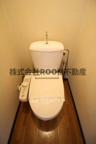 あいらんど花繰　Ａのトイレ|落ち着いた色調のトイレです