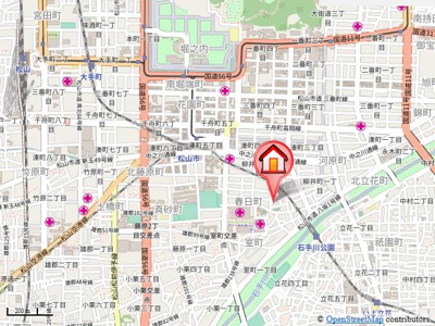 【地図】 | ヴェラヴィータ泉町Ⅱ