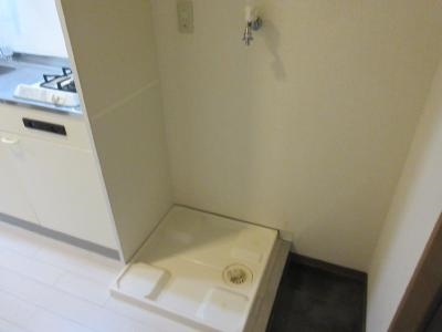 エクシード西院Ⅱの設備|室内洗濯機置き場