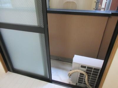 エクシード西院Ⅱのバルコニー